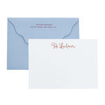 Fifi Stationery (Custom Calligraphy)