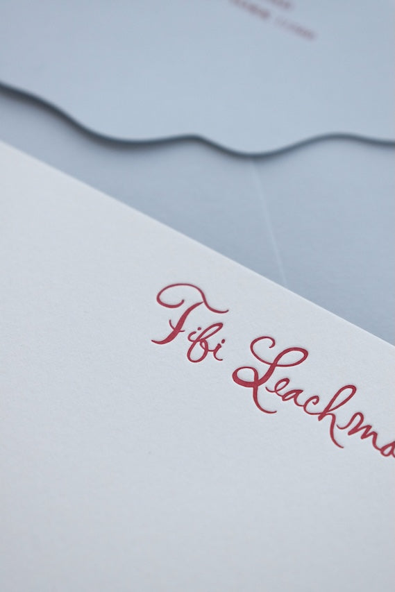 Fifi Stationery (Custom Calligraphy)