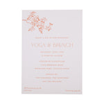 Flower Branch Shower Invitation