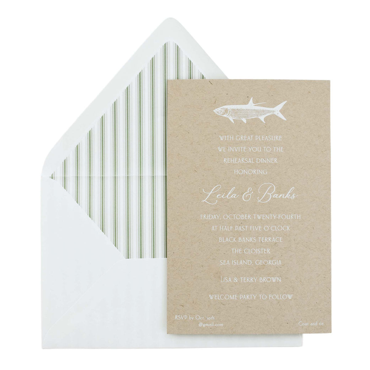 Fuqua Dinner Invitation