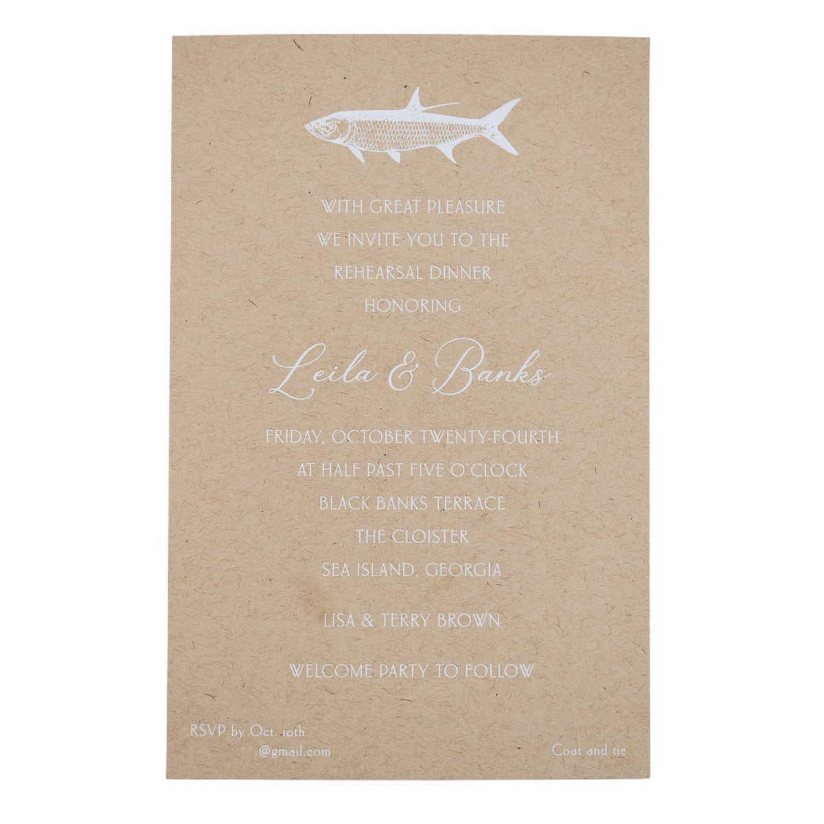 Fuqua Dinner Invitation