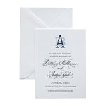 Gale Spot Calligraphy Save the Date