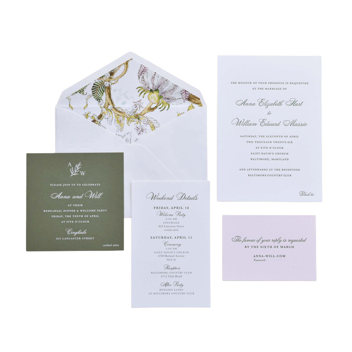 Wright Wedding Suite