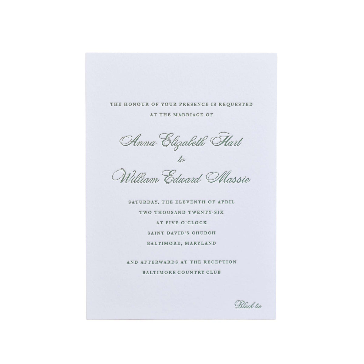 Wright Wedding Suite