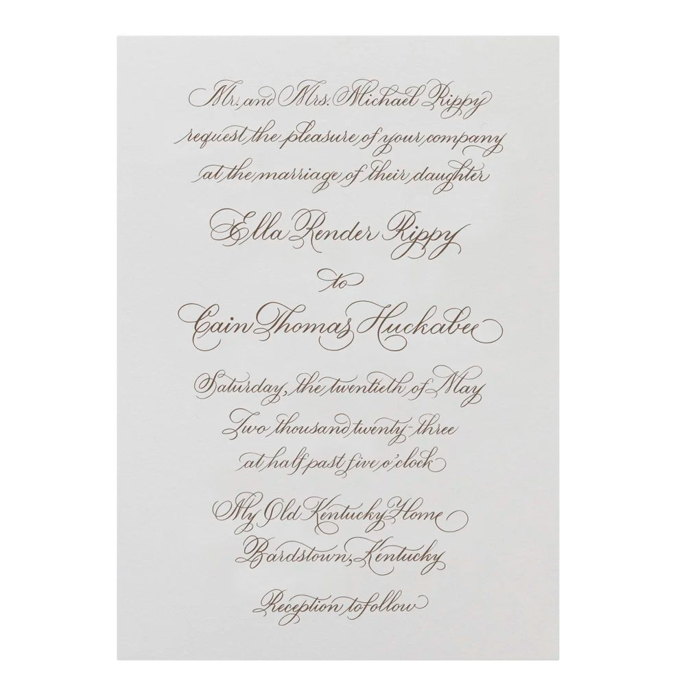 Huckabee Wedding Suite