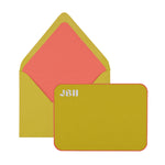 Disco Initials Stationery