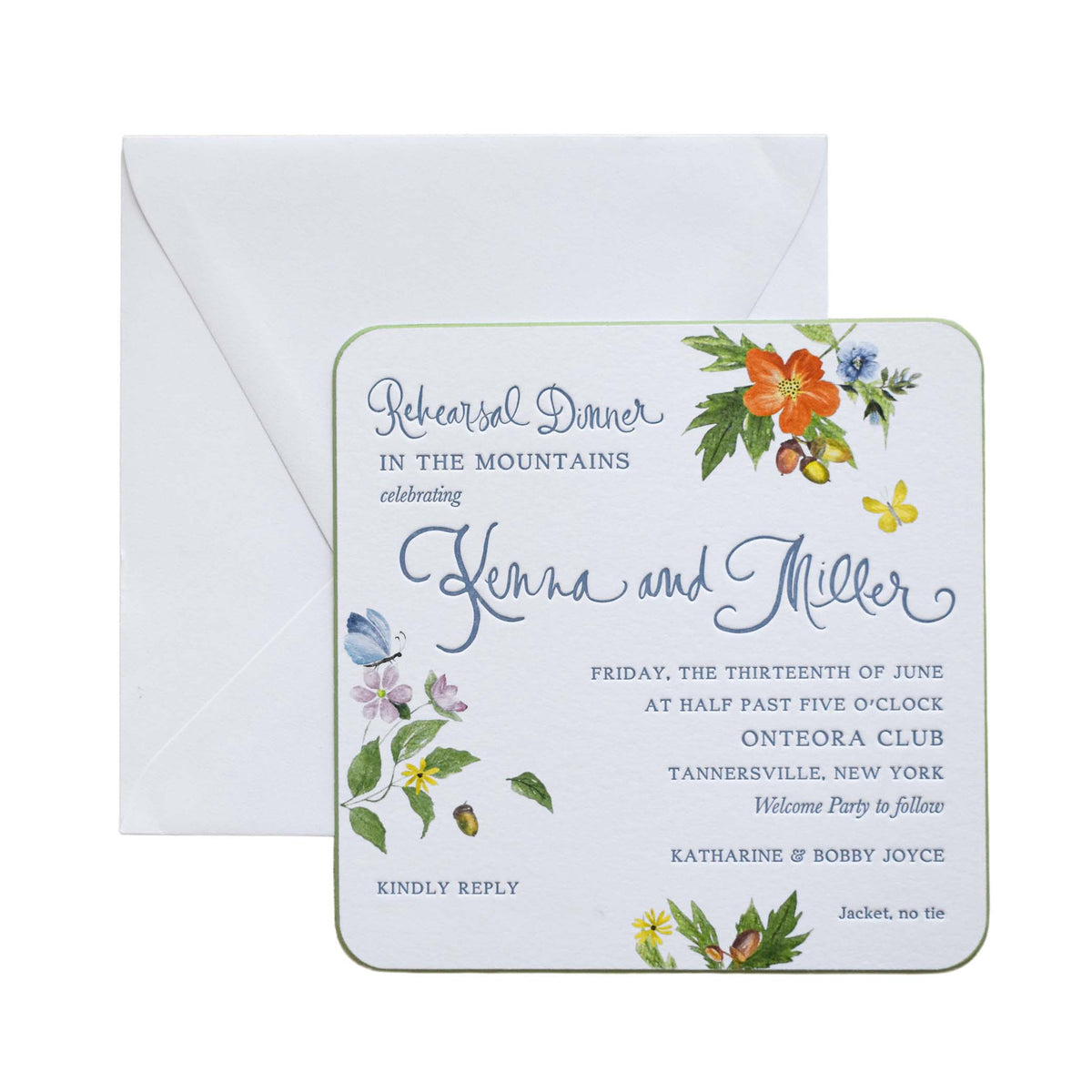 Joyce Dinner Invitation