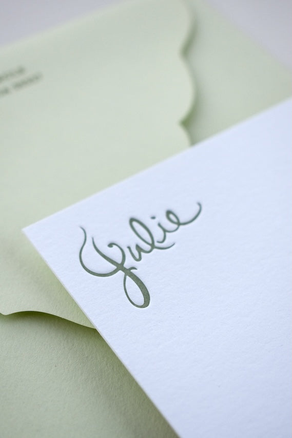 Fifi Stationery (Custom Calligraphy)