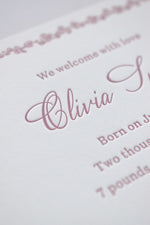 Grace Birth Announcement
