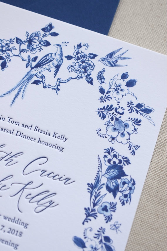 Kelly Dinner Invitation