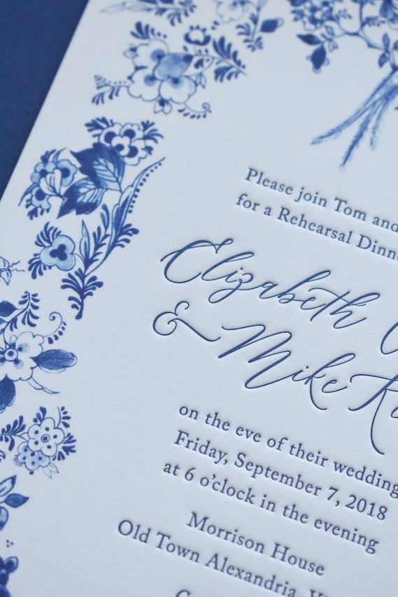 Kelly Dinner Invitation