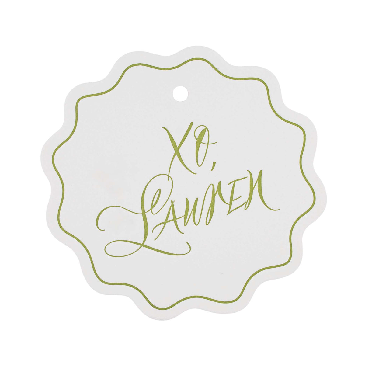 XO Personal Gift Tags