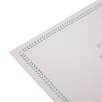 Leaf Border Shower Invitation