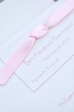Louise Birth Announcement (Ribbon)