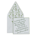 Sally Full Calligraphy Save the Date