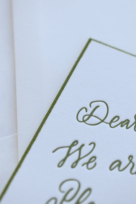 Sally Full Calligraphy Save the Date