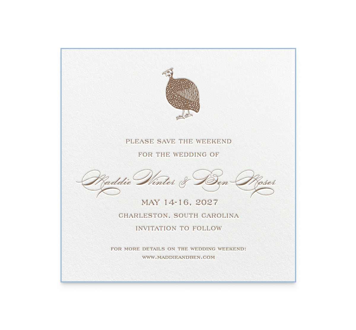 Maddie Save the Date