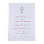 Clarice Baptism Invitation