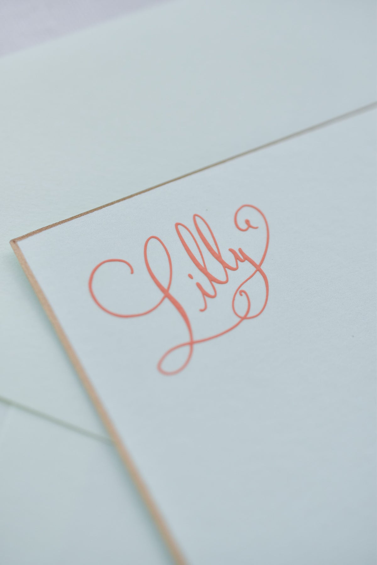 Brent Stationery (Custom Calligraphy)