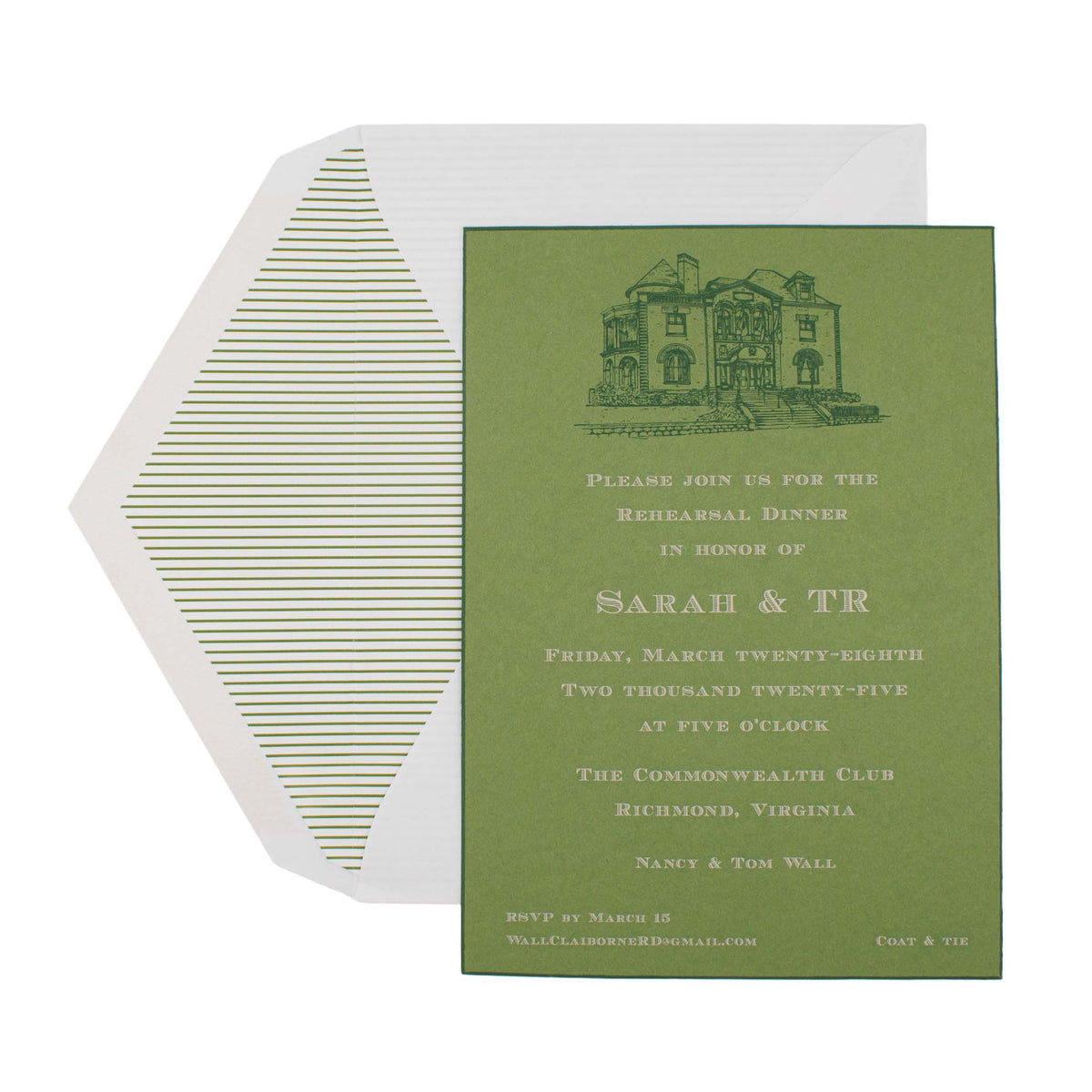 Dear Elouise Pattern Envelope Liner