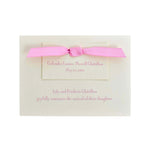 Petite Birth Announcement (Ribbon)