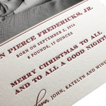 Pierce Birth Announcement