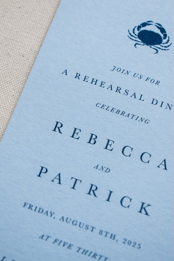 Kirchner Dinner Invitation