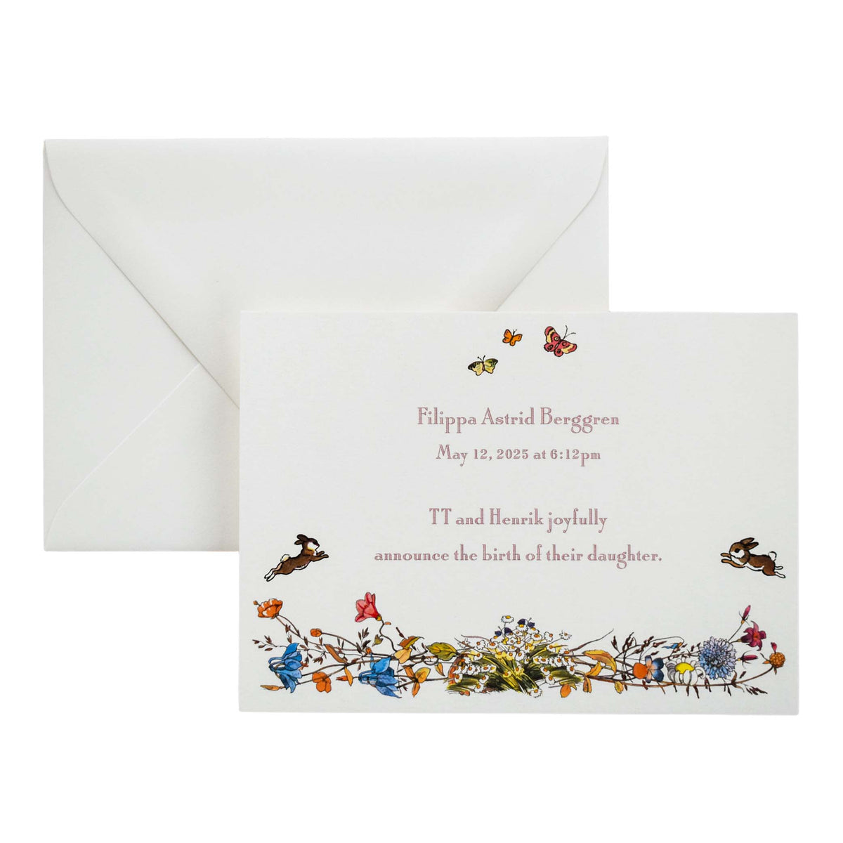 Stephanie Fishwick Party Pack - Birth Announcement