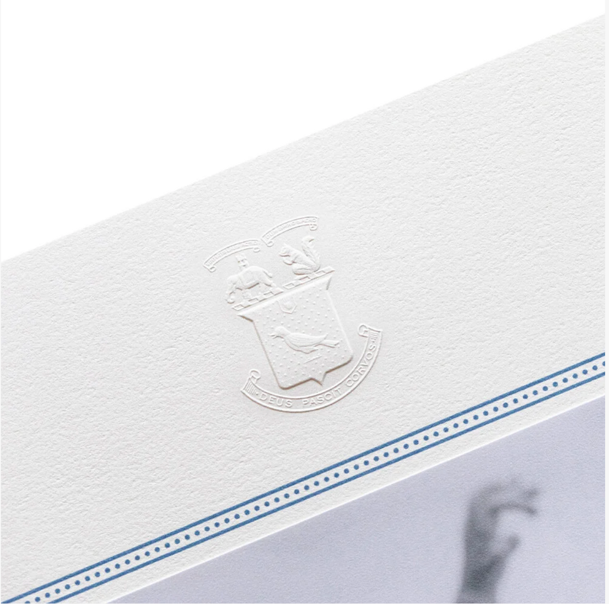 Family Crest Birth Announcement