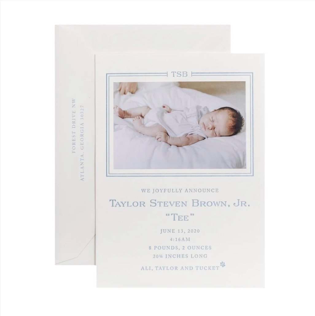 Taylor Birth Announcement