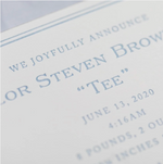 Taylor Birth Announcement