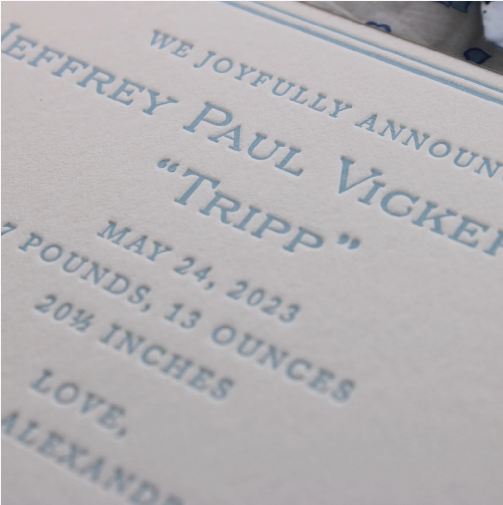 Taylor Birth Announcement