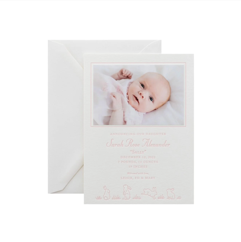 Sally Birth Announcement