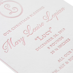 Lucy Birth Announcement