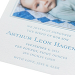 Pate Birth Announcement