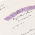 Whitley Birth Announcement (Ribbon)