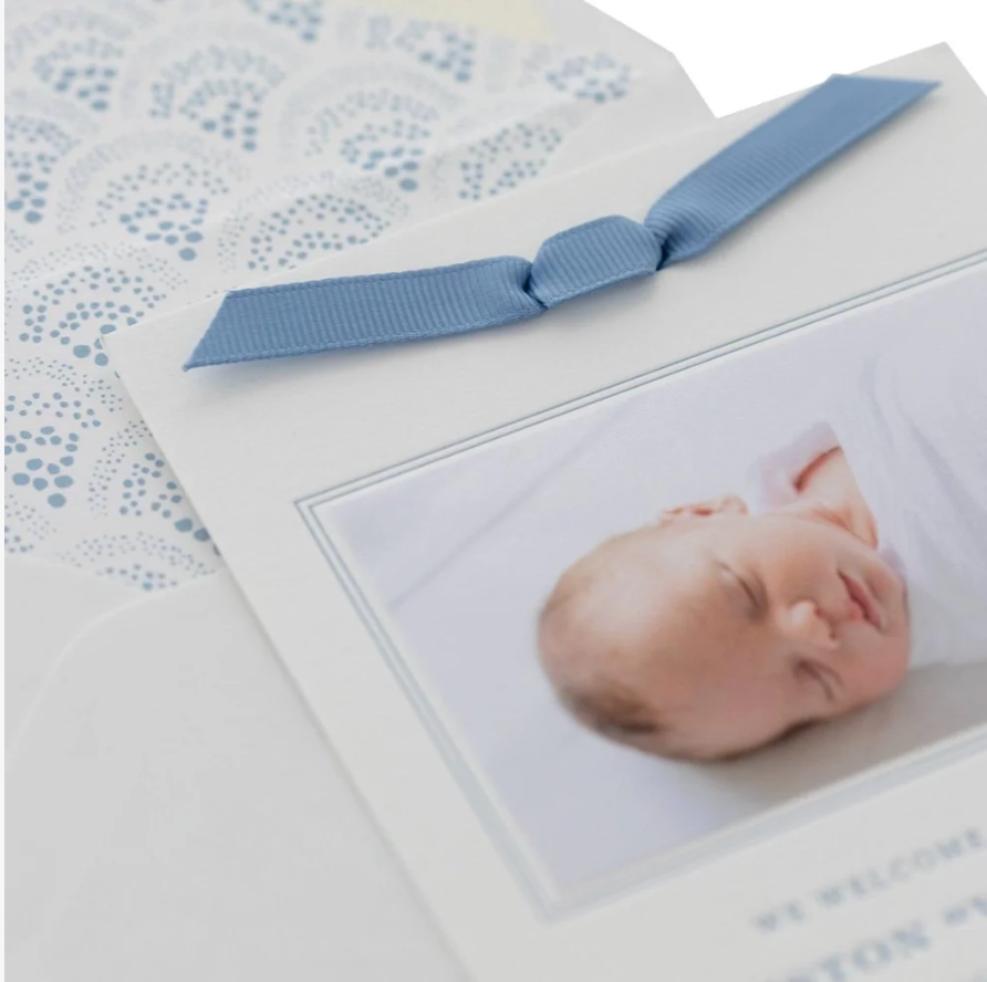 Win Birth Announcement (Ribbon)