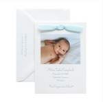 Beau Birth Announcement (Ribbon)