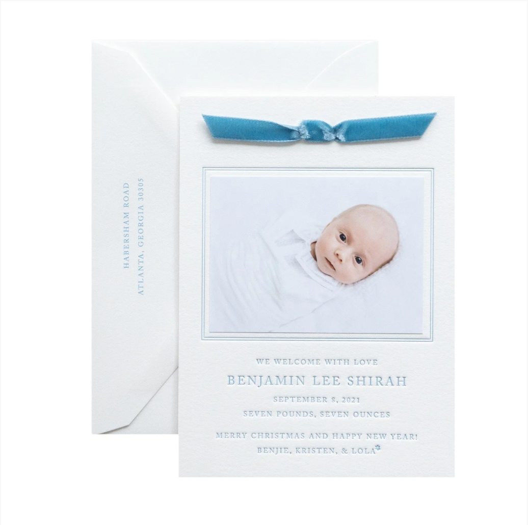 Easley Birth Announcement (Ribbon)