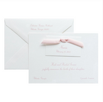 Elizabeth Birth Announcement (Ribbon)