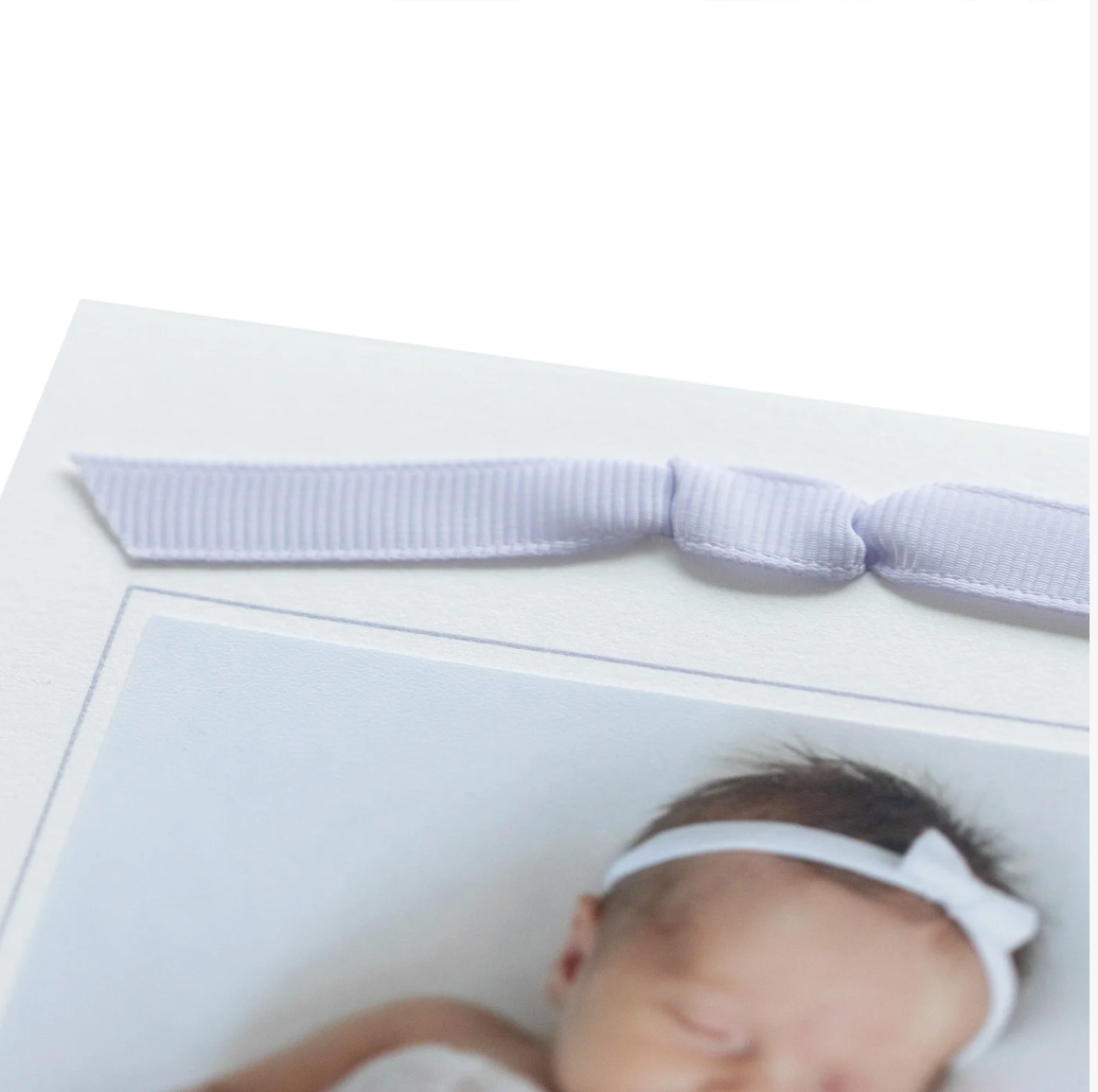 Ellie Birth Announcement (Ribbon)