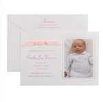 Sloane Birth Announcement (Ribbon)
