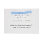 Robert Birth Announcement (Ribbon)