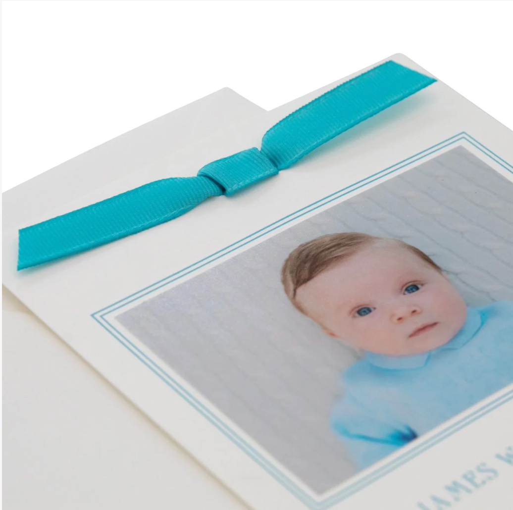 Wallace Birth Announcement (Ribbon)
