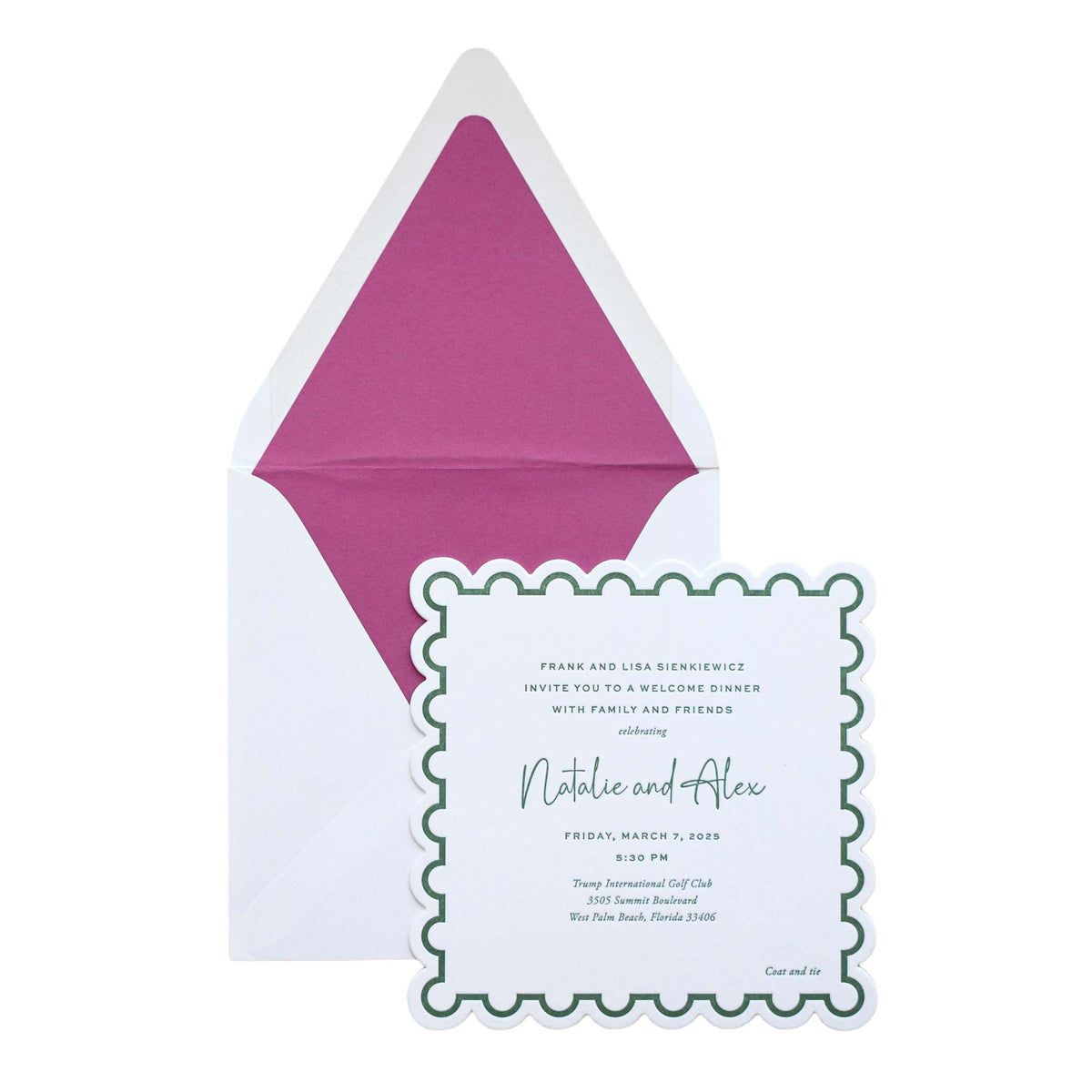 Sienkiewicz Dinner Invitation