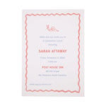 Sarah Party Invitation