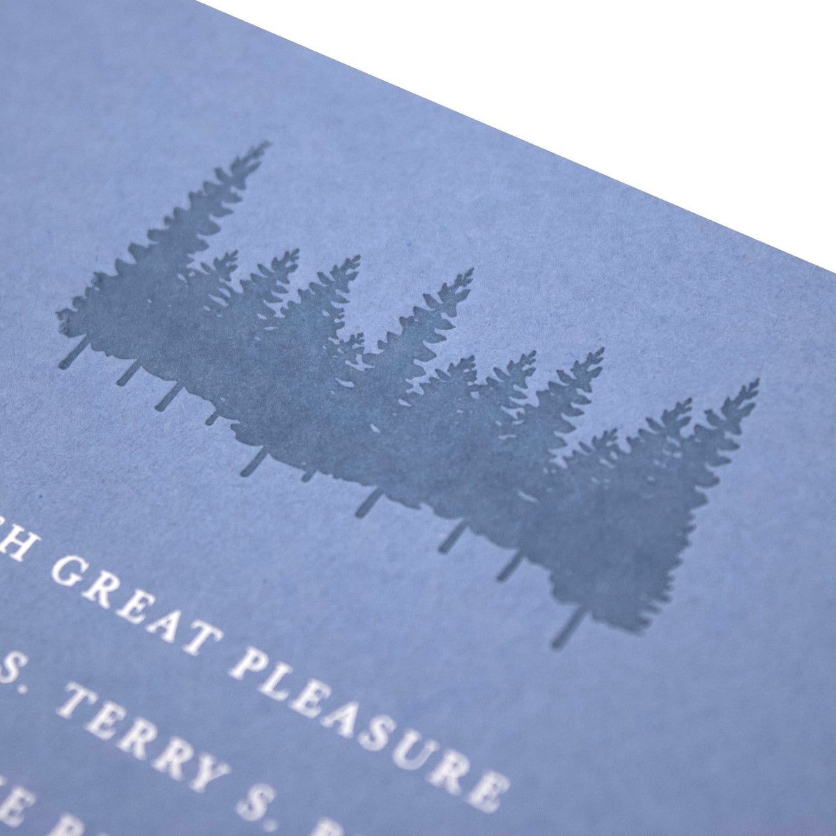 Taylor Forest Dinner Invitation