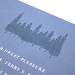 Taylor Forest Dinner Invitation