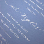 Taylor Forest Dinner Invitation