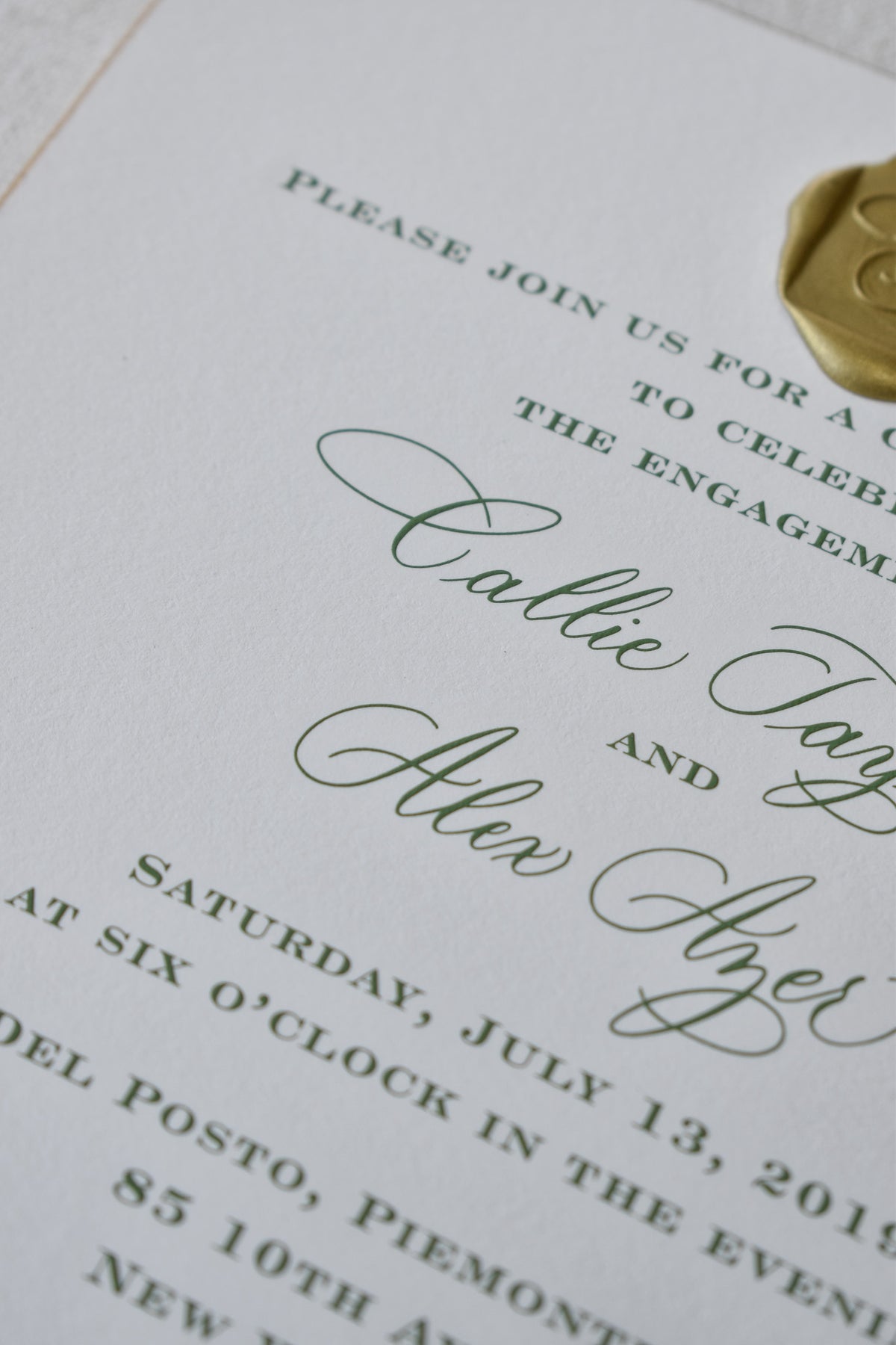 Taylor Party Invitation